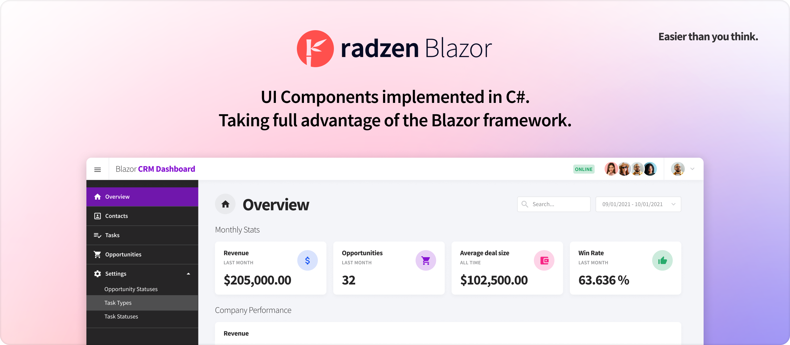 Product screenshot